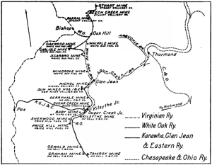 771px-Map_White_Oak_and_Loup_Creek_Coal_Field_circa_1915
